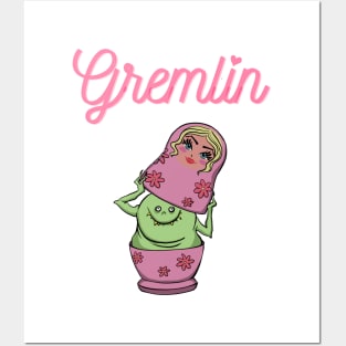 Gremlin -Funny Feminine design Posters and Art